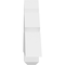 Ekena Millwork Kennewick Architectural Grade PVC Gable Bracket, 36"W x 15"H x 4"D x 6"F, 10/12 Pitch GBP036X15X0406KEN00 - alternate 2